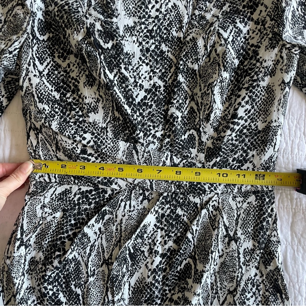 Nwot Revolve $220 Nbd Jamie Python Snake Print Mi… - image 6